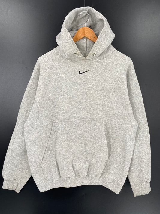 90’s NIKE CENTER SWOOSH Made in USA Size M Vintage Hoodie Sweat-shirt / K2129