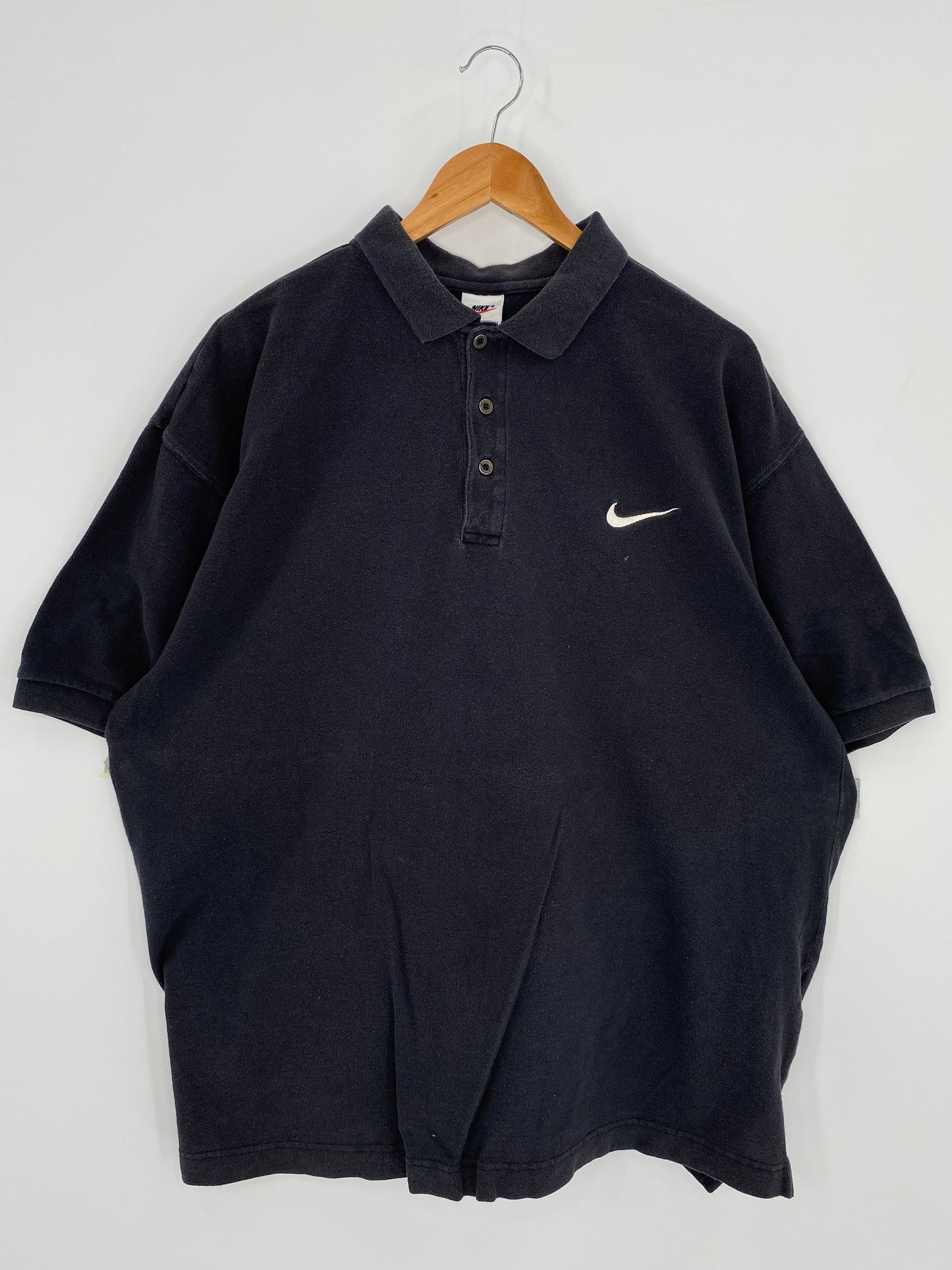 90’NIKE MINI SWOOSH Size L Vintage Polo-shirt / A3591
