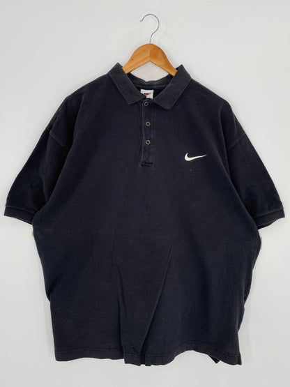 90’NIKE MINI SWOOSH Size L Vintage Polo-shirt / A3591