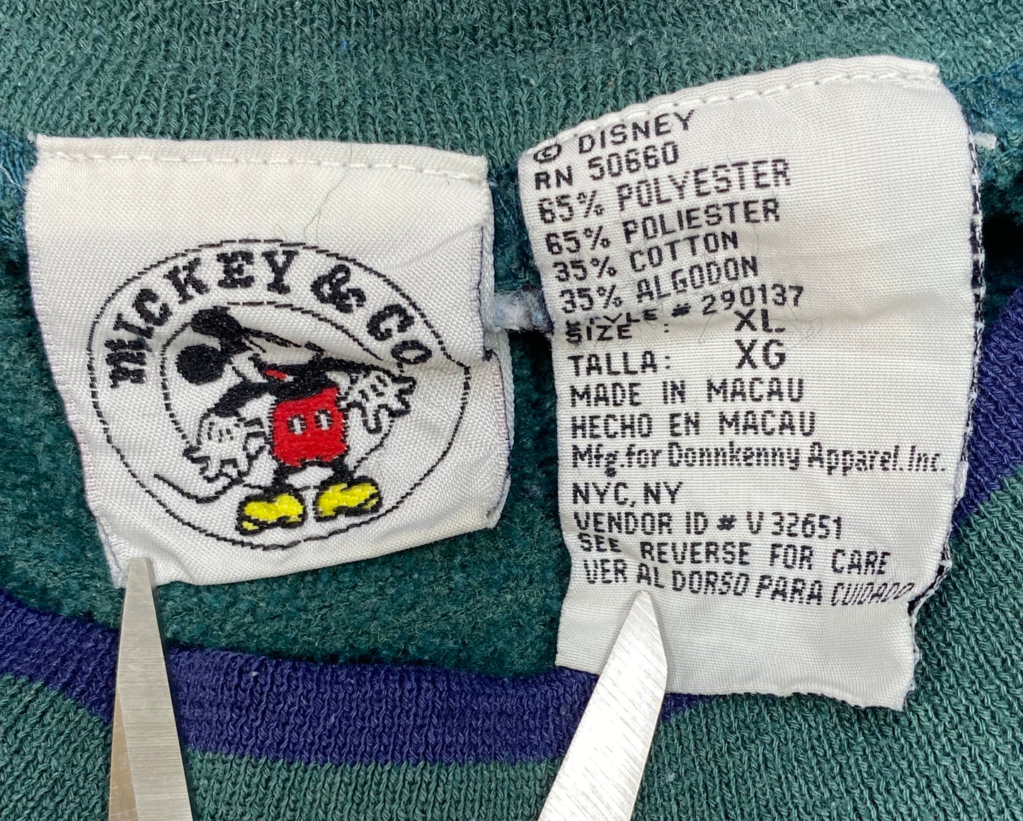 90's Disney Mikey Vintage Sweat-Shirts / 4507