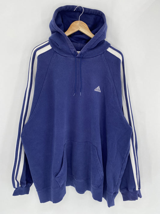 90’s ADIDAS Size XXL Vintage Hoodie Sweat-Shirt / A8878