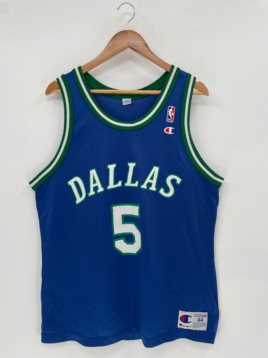 Vintage DALLAS MAVERICKS JASON KIDD Size L NBA Jersey / K1750