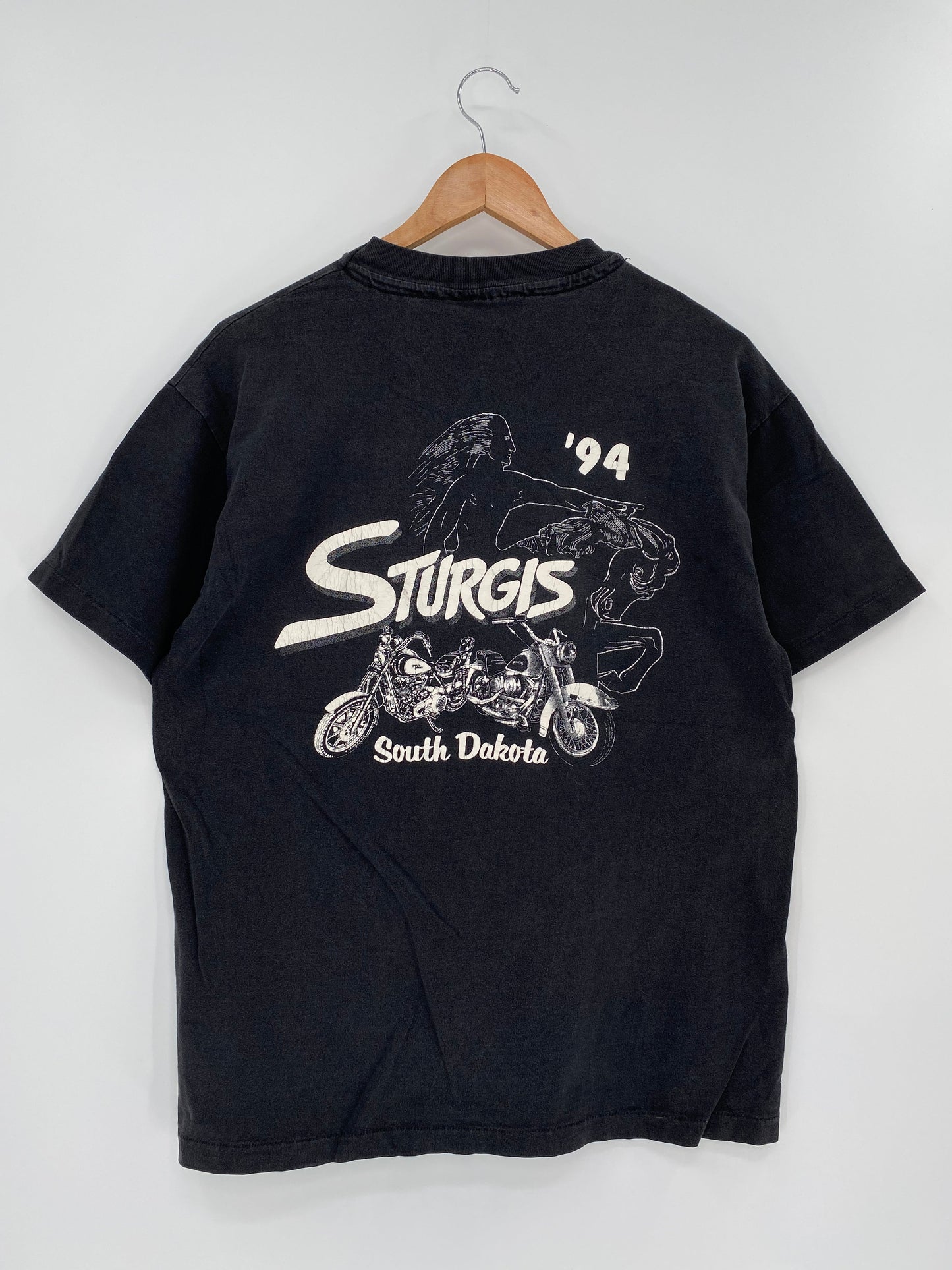 1994 HARLEY DAVIDSON Size No Tag (Approx.L) Vintage T-Shirt / A891