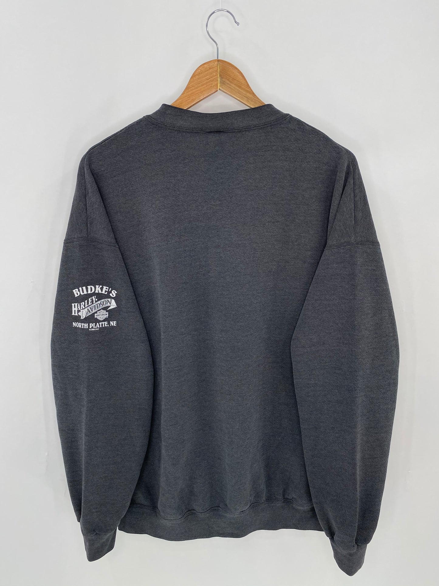 90’s HARLEY DAVIDSON Made in USA Size XL Vintage Sweat-Shirt / 6952