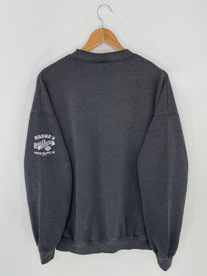 90’s HARLEY DAVIDSON Made in USA Size XL Vintage Sweat-Shirt / 6952