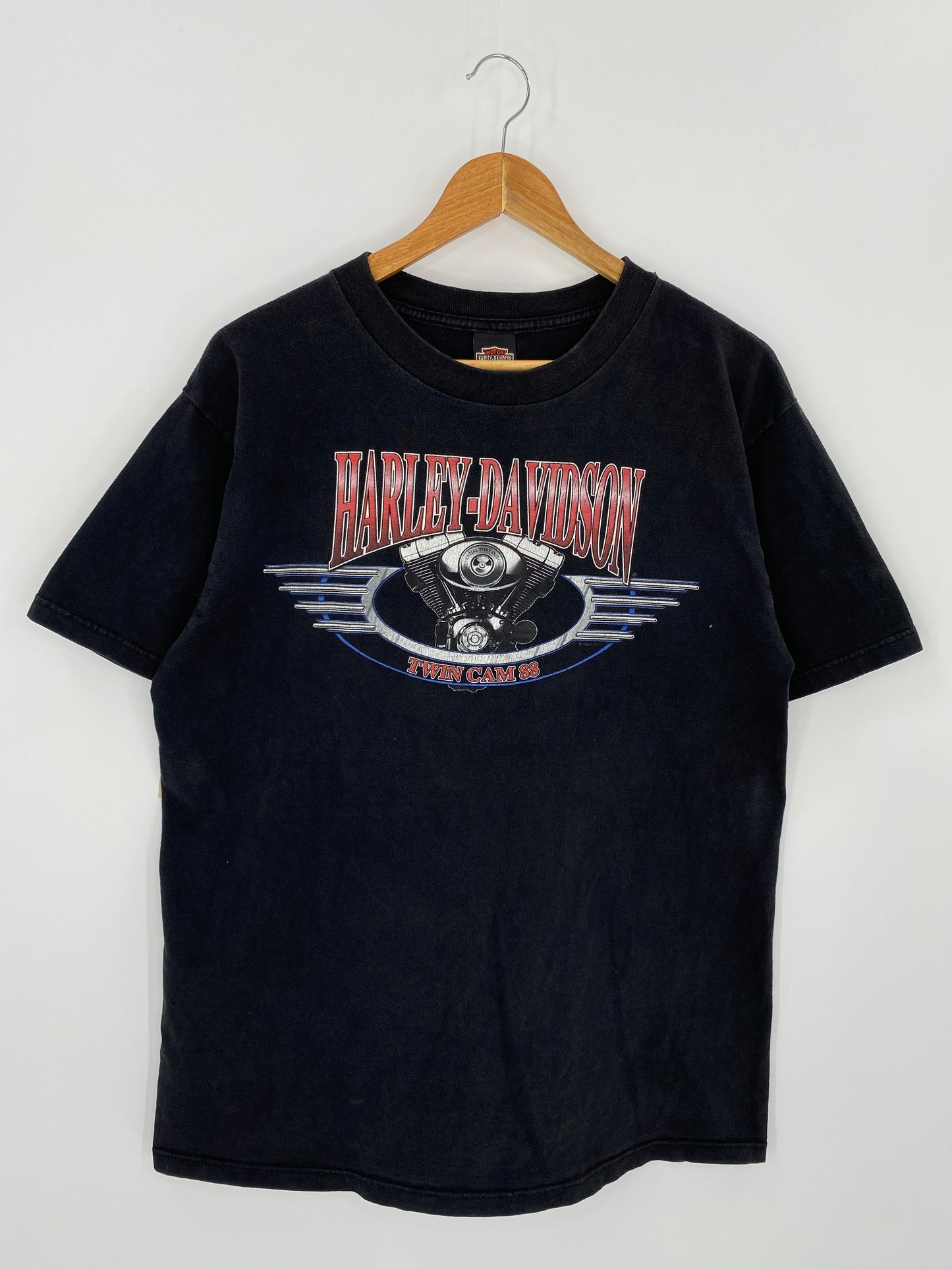 90’s Harley Davidson Made in USA Size L Vintage T-Shirt / 7867