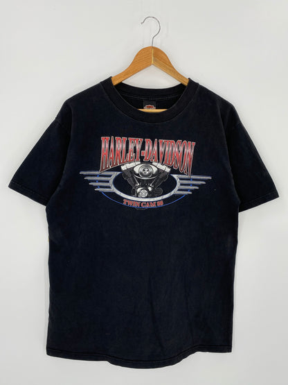 90’s Harley Davidson Made in USA Size L Vintage T-Shirt / 7867