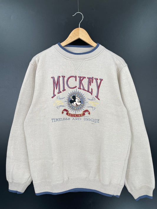 90’s DISNEY MICKEY Size L Vintage Sweat-shirt / K2672