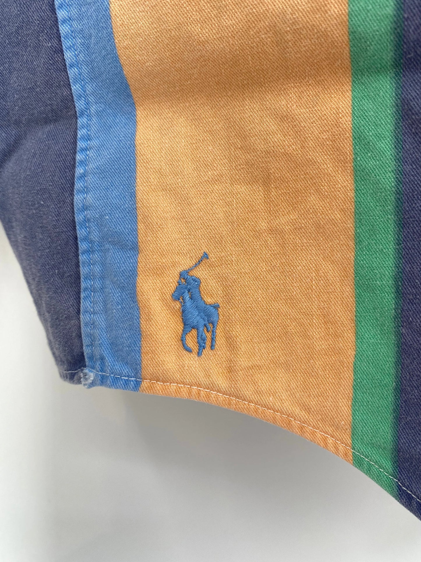 90's POLO PLAID LAUREN Size XL Vintage Button Down Shirt / G3402B