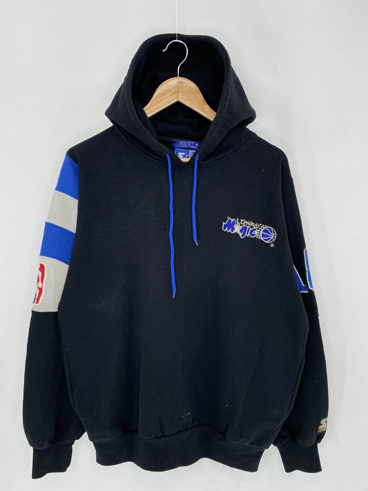 STARTER ORLANDO MAGIC Size M Vintage NBA Hoodie Sweat-shirt  / K5207