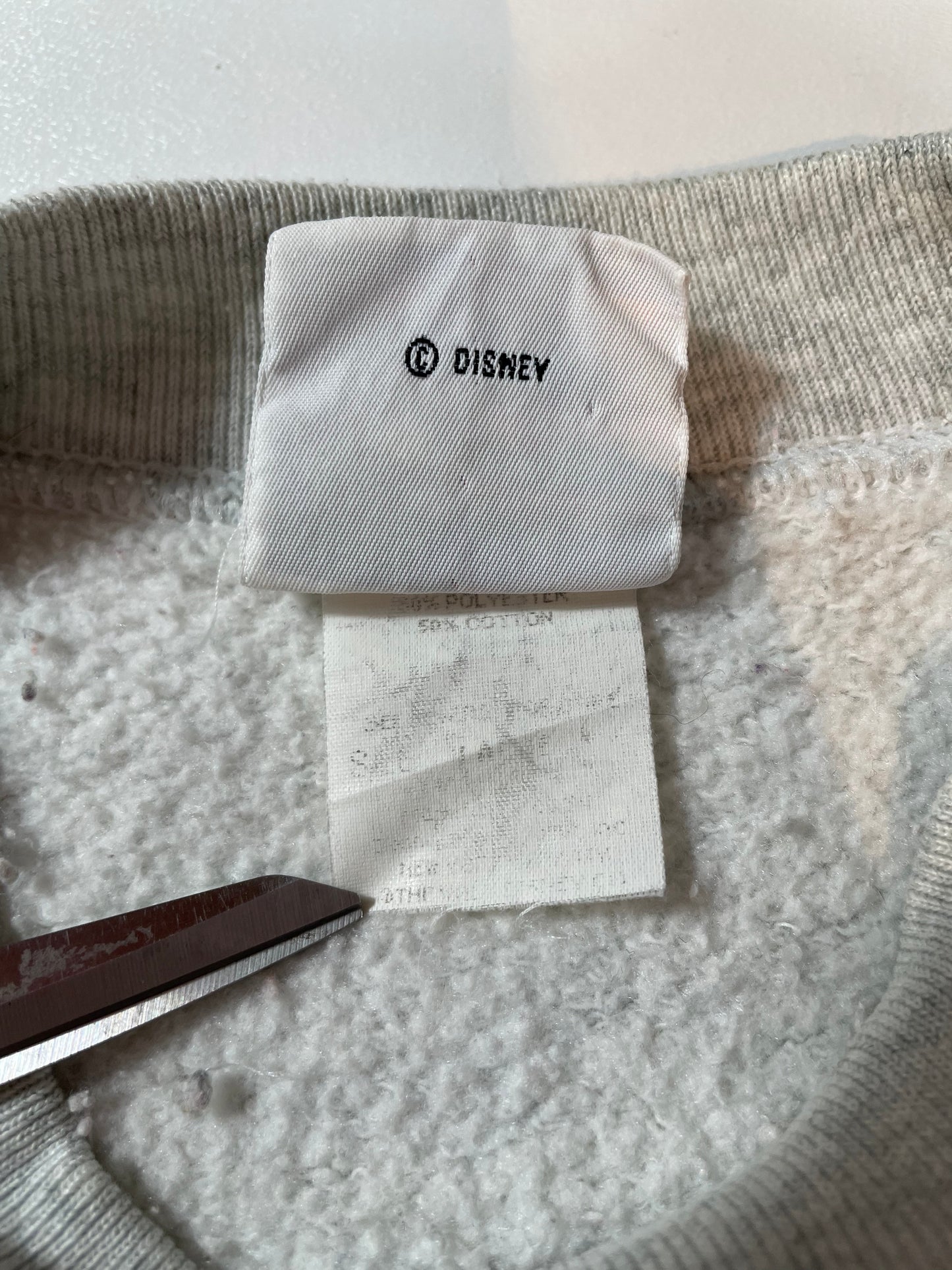 90’s DISNEY MICKEY Size Approx.L Vintage Sweat-shirt / A13