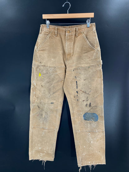 Vintage Carhartt Size W30xL30.5  Double Knee Duck Pants / K3569