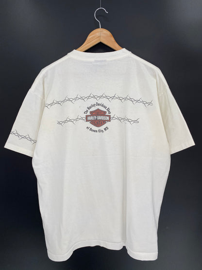 1998 Harley Davidson Made in USA Size XL Vintage T-Shirt / 7854