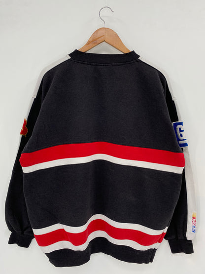 Vintage NASCAR DALE EARNHARDT Size XXL Damaged Racing Sweat-shirt / K3014