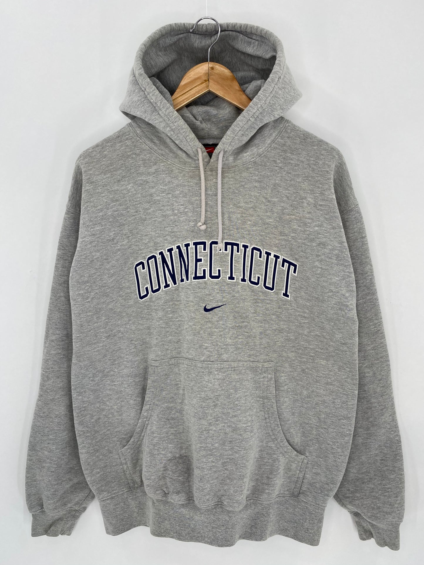 90’s NIKE CONNECTICUT Size L Vintage Hoodie Sweat-shirt / 6572