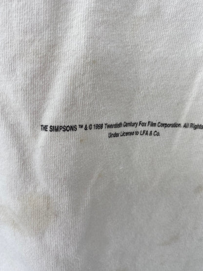 .1998 THE SIMPSONS Made in USA Size XXL Vintage T-Shirt / A7314