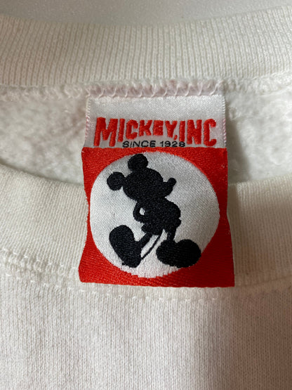 90's DISNEY MICKEY EPCOT Made in USA Size L Vintage Sweat-shirt / A5654