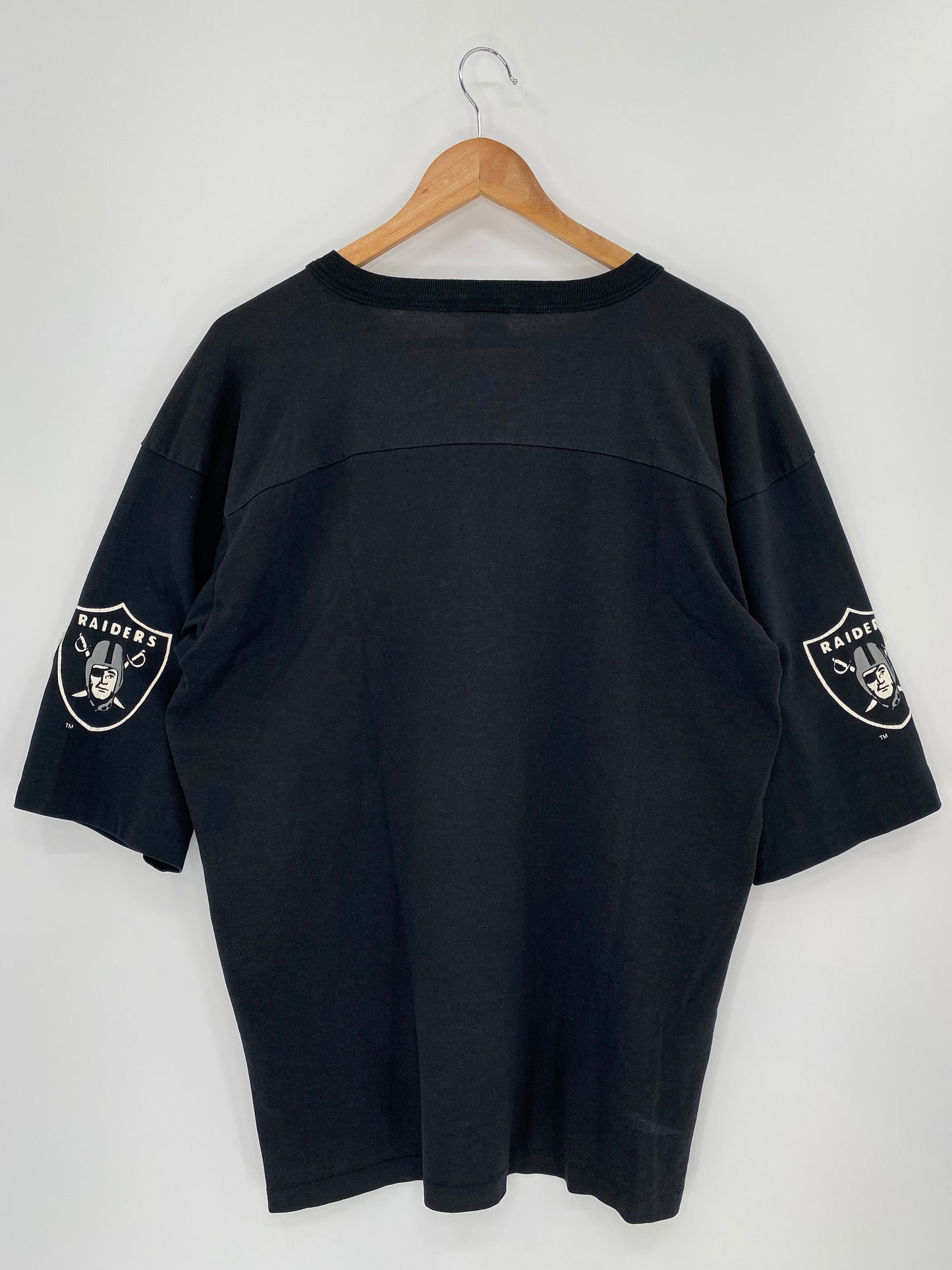 90's LOS ANGELES RAIDERS  Made in USA Size XL Vintage NFL T-Shirt /9965