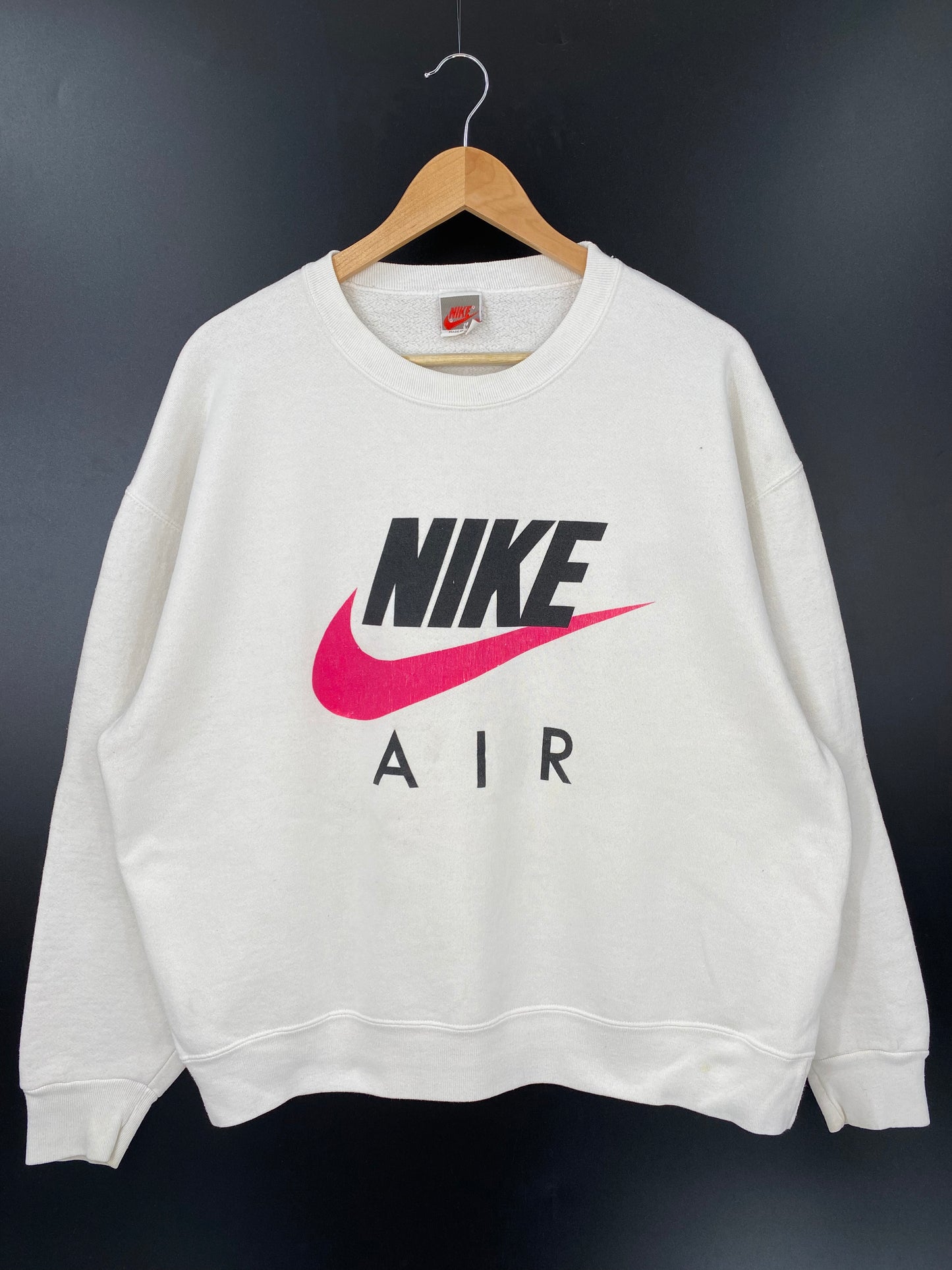 90’s NIKE SILVER TAG Made in USA Size XL Vintage Sweat-Shirts / K2701