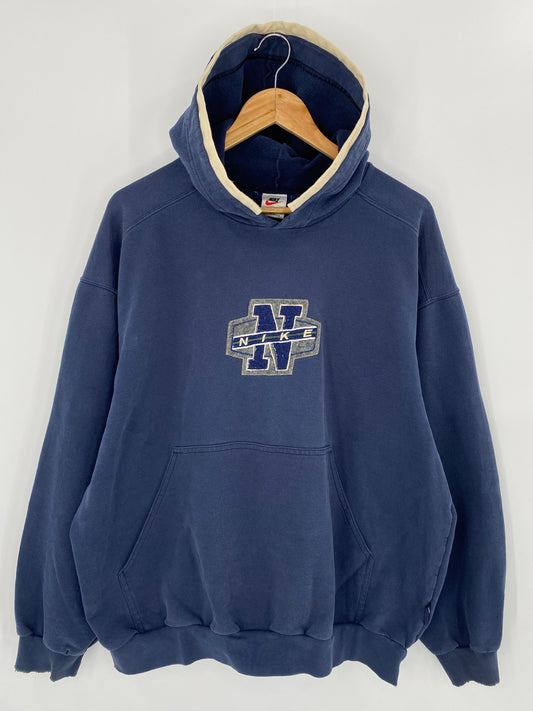 90’s NIKE Size L Vintage Hoodie Sweat-shirt / 7436