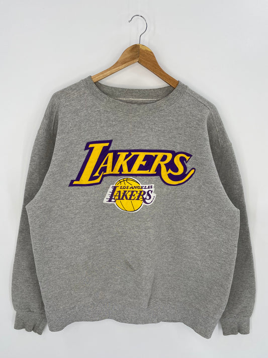 90’s LA LAKERS Size L Vintage NBA Sweat-shirt / 7778
