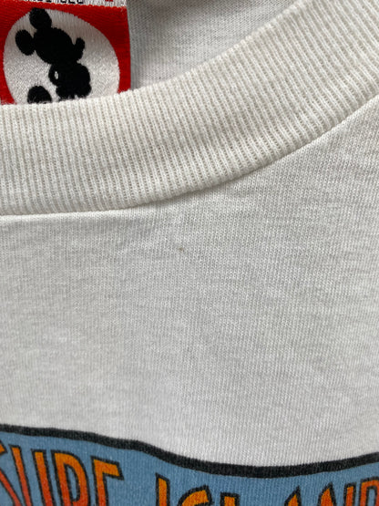 90's DISNEY PLEASURE ISLAND Made in USA Size XXL Vintage T-shirt / K2918