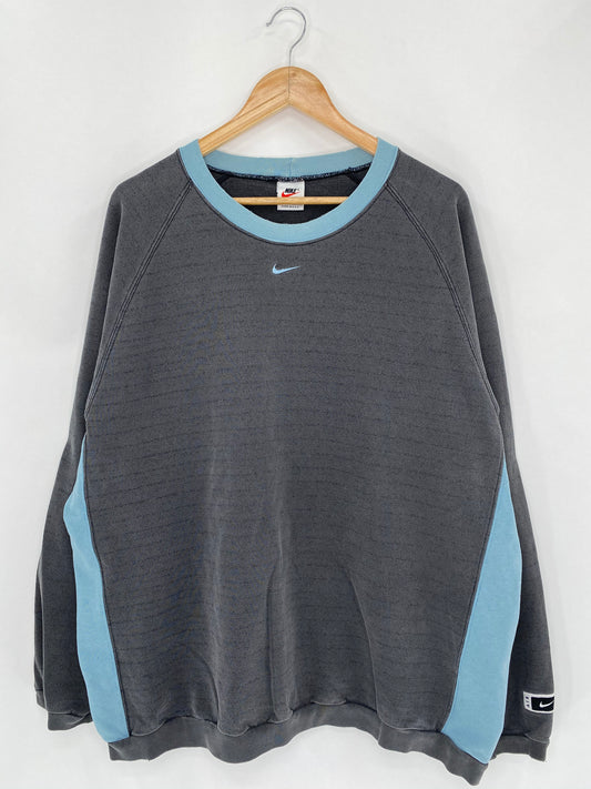 90’s NIKE Center Swoosh Made in USA Size XL Vintage Sweat-Shirt / 5670