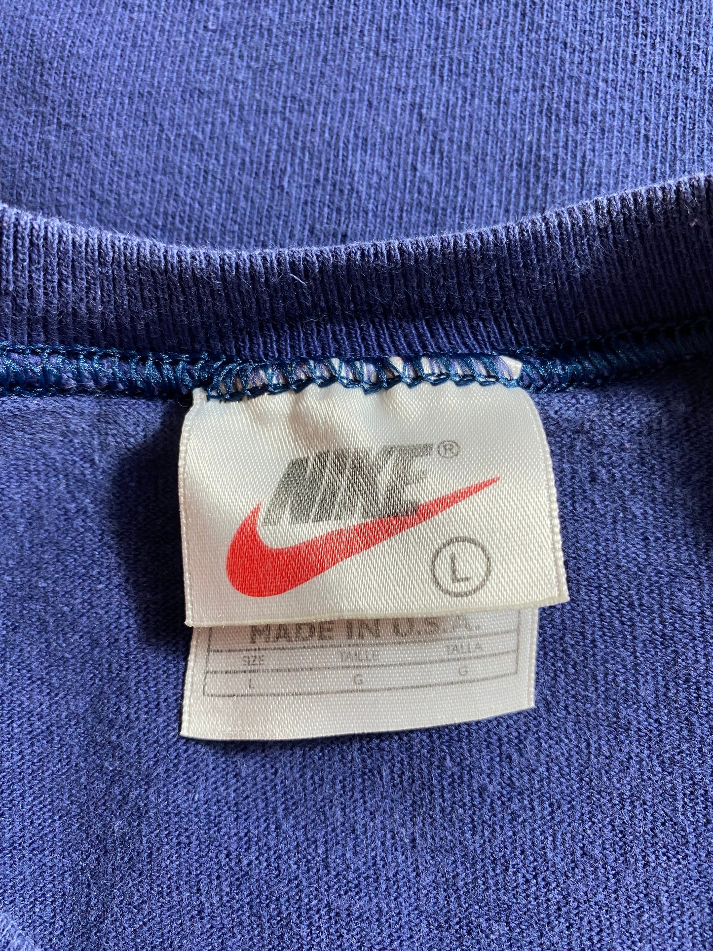 90's NIKE Made in USA Size L Vintage Tank-Top / k3523