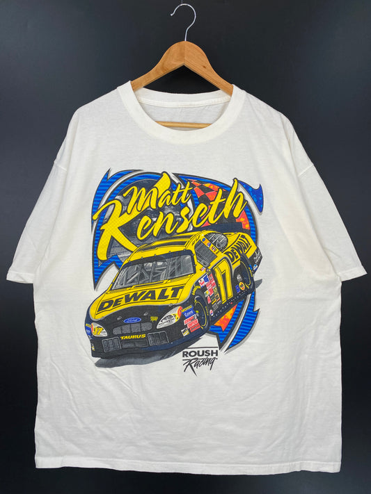 2004' NASCAR DEWALT MATT KENSETH No tag (Approx. Size XL) Vintage Racing T-Shirt / K2624