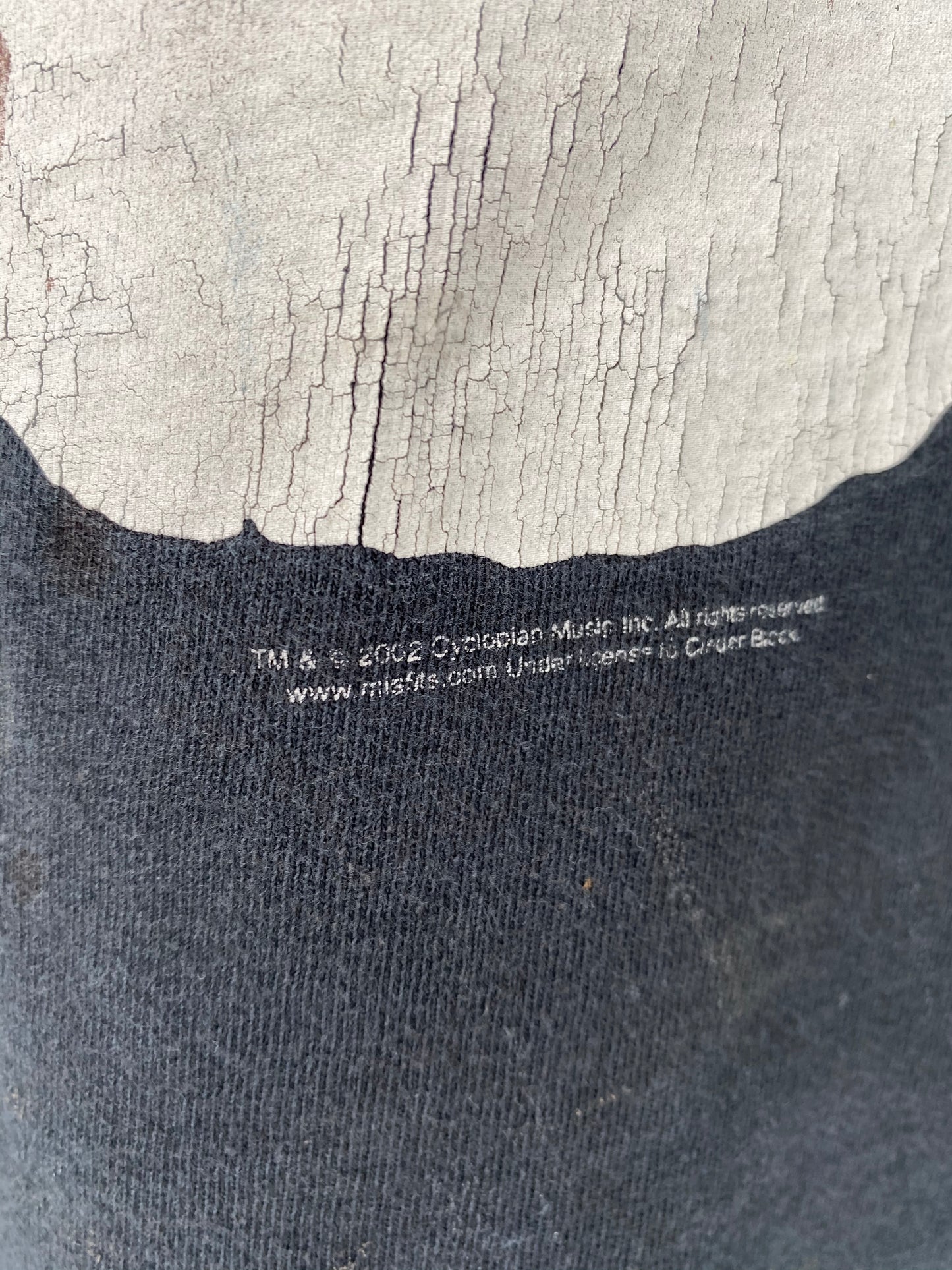 2002 MISFITS Size XXL Vintage Music T-shirt / 8032