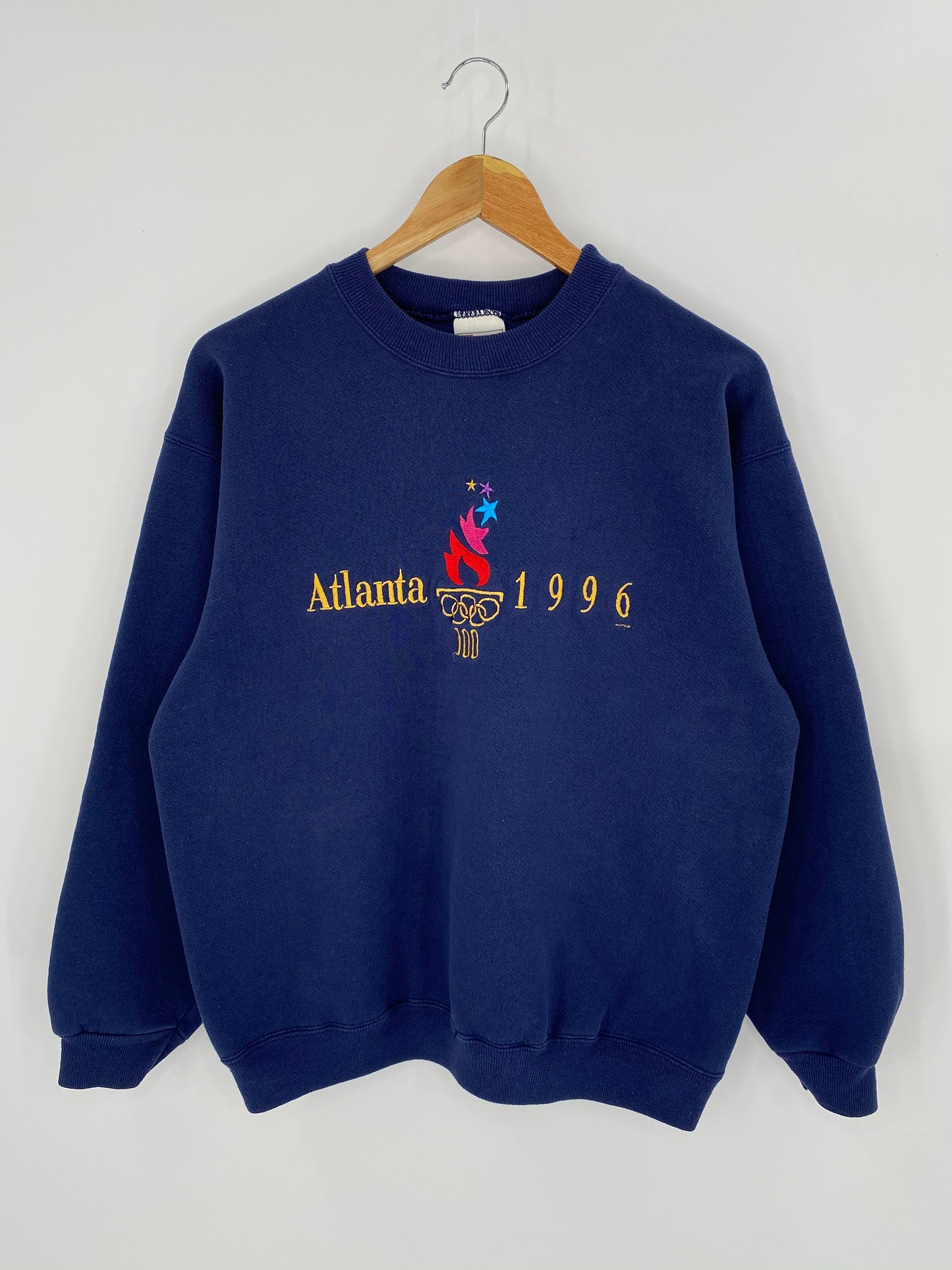 1996 ATLANTA OLYMPIC Size M Vintage Sweat-shirt / 7507