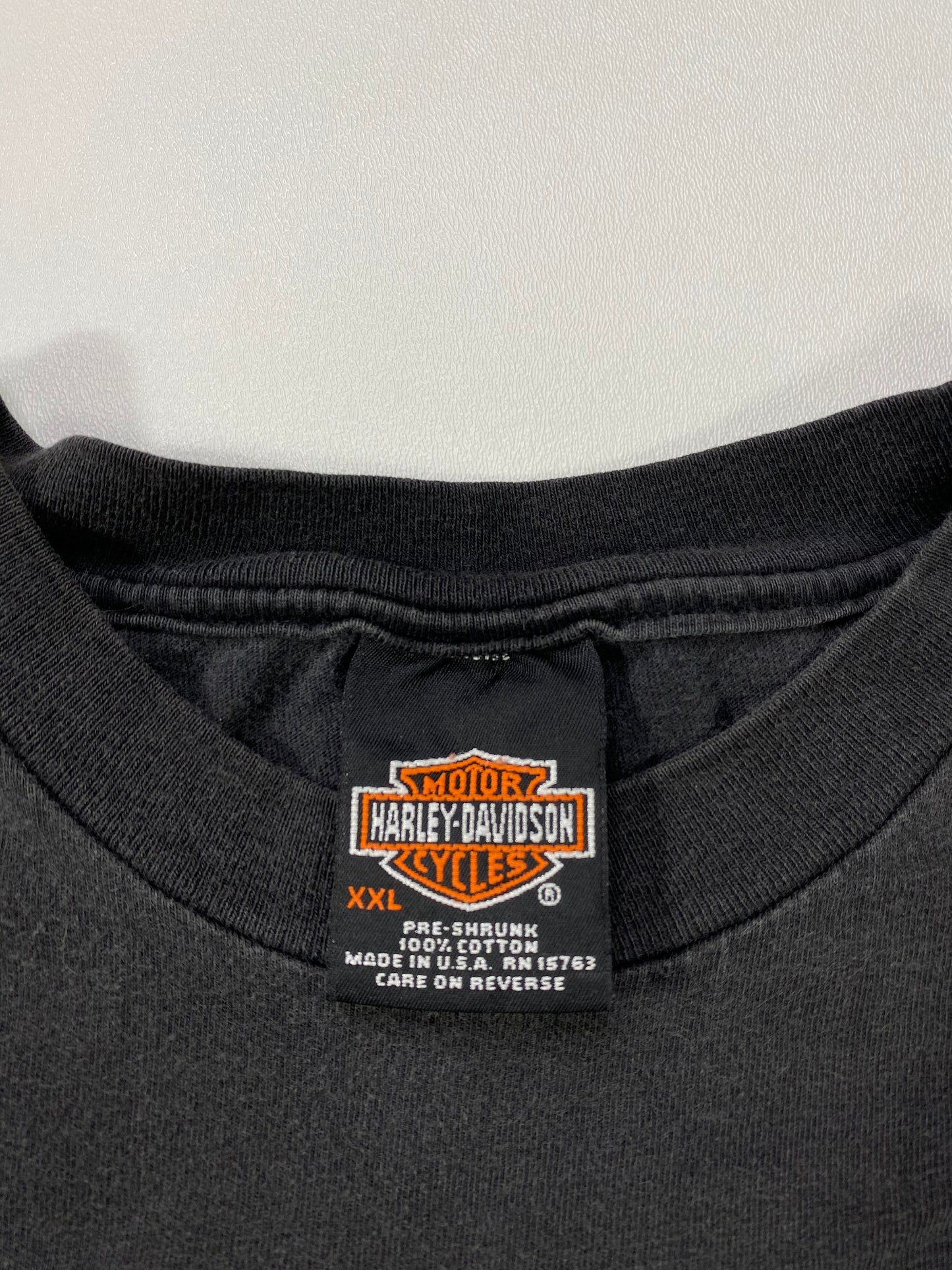 1998 HARLEY DAVIDSON Made in USA Size XXL Vintage T-Shirts / 6203