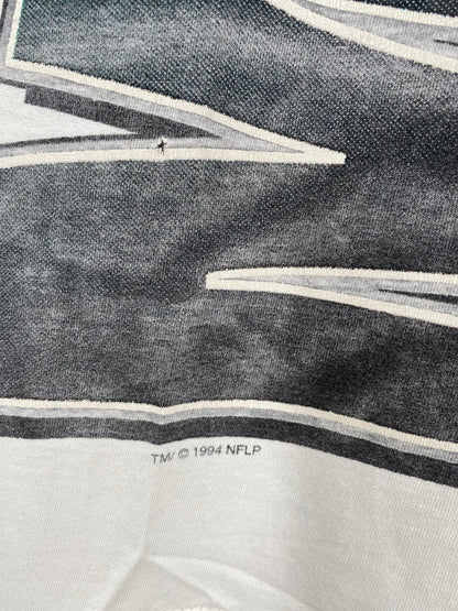 90's MIAMI DOLPHINS Made in USA Size L Vintage NFL T- Shirt / A3585