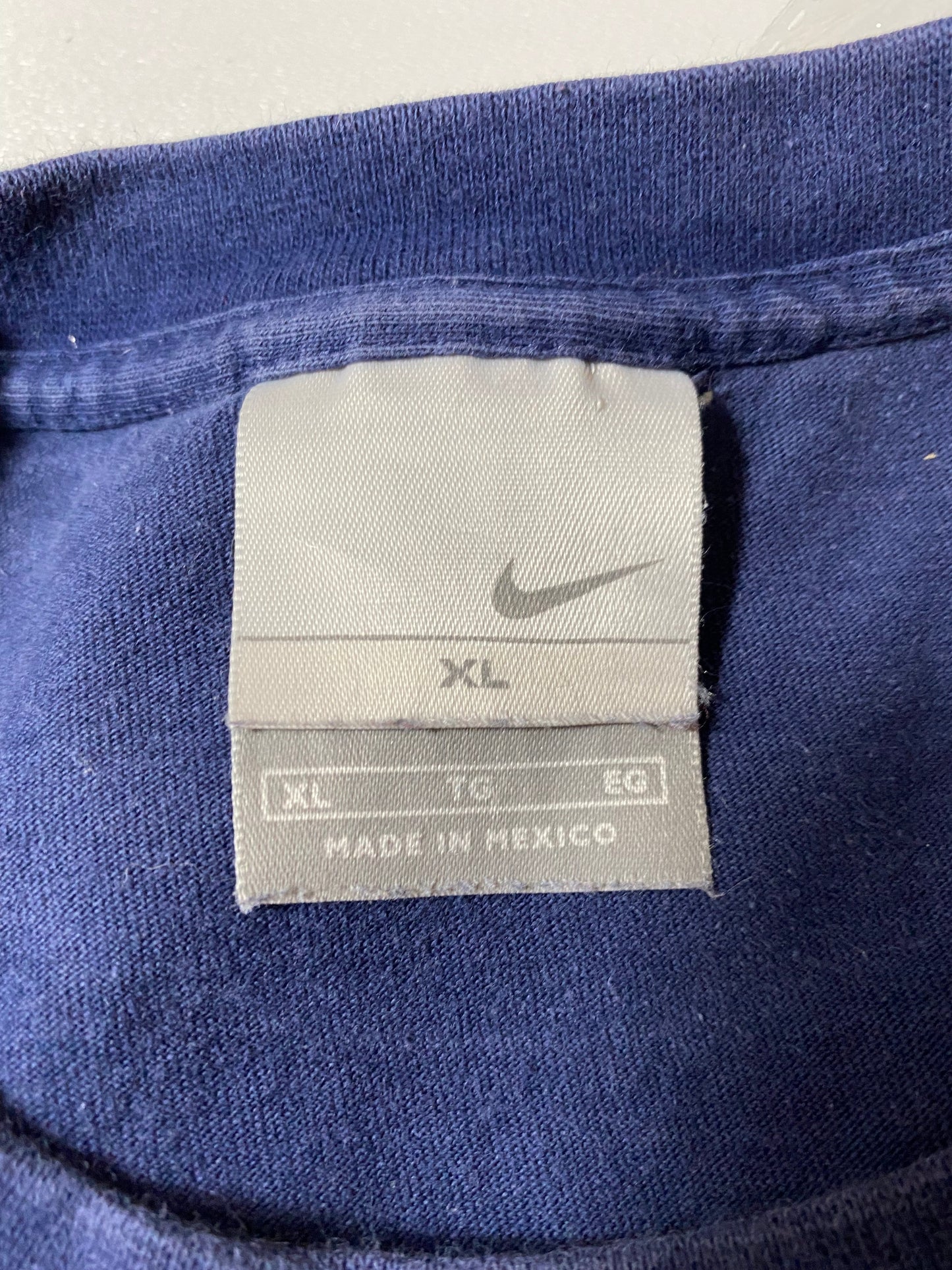 90's NIKE MINI SWOOSH Size XL Vintage T-Shirt/ A2899