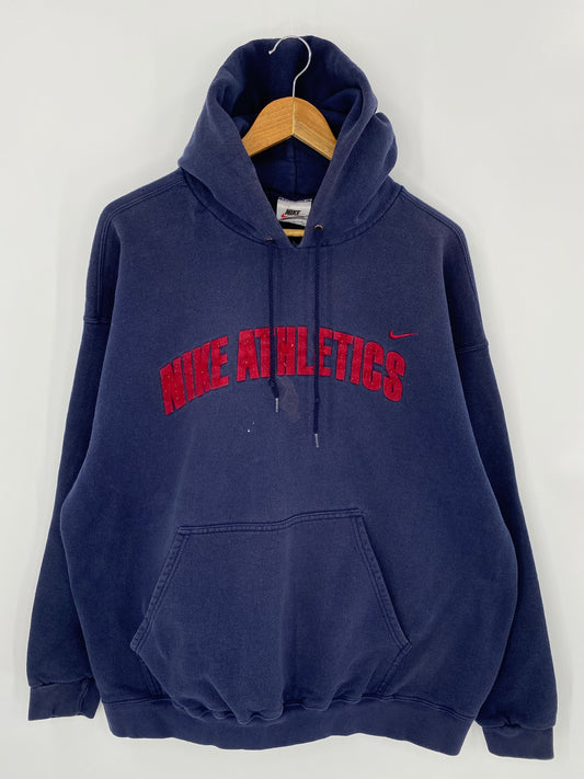 90’s NIKE ATHLETICS Made in USA Size XL Vintage Hoodie Sweat-shirt / K7587