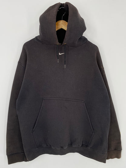 90’s NIKE CENTER SWOOSH Size XL Vintage Hoodie Sweat shirt / 9808