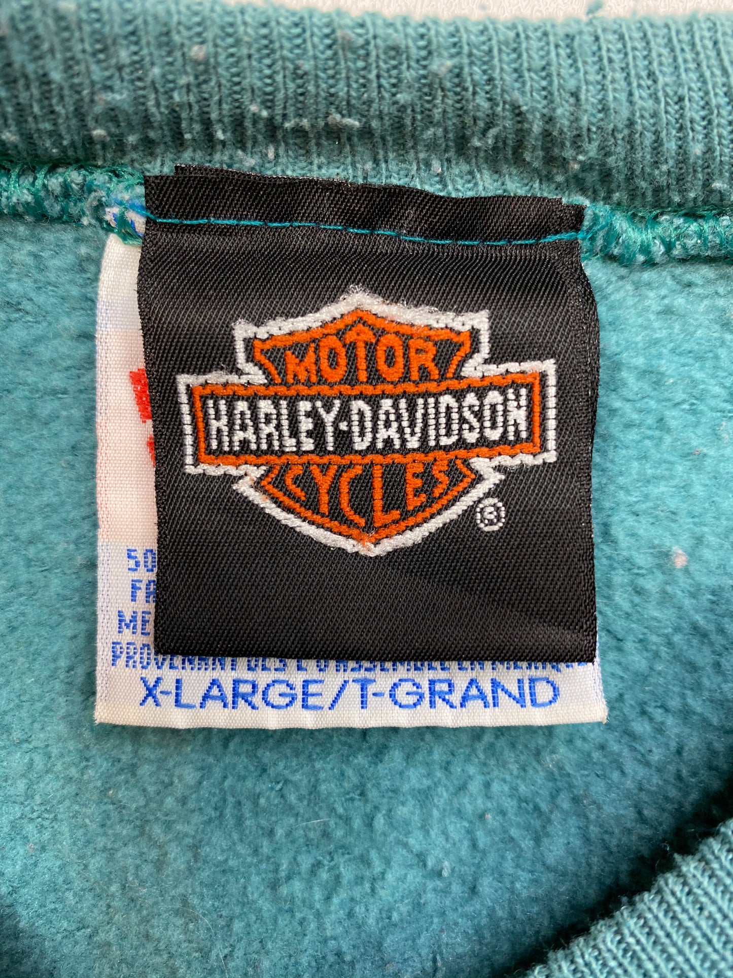 90’s Harley Davidson Size XL Vintage Sweat-Shirt / 5328