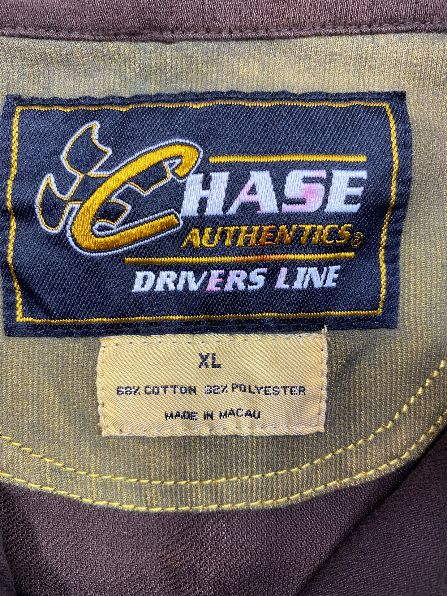 Vintage NASCAR Winston Cup UPS  Racing Half-zip Shirt / 4972