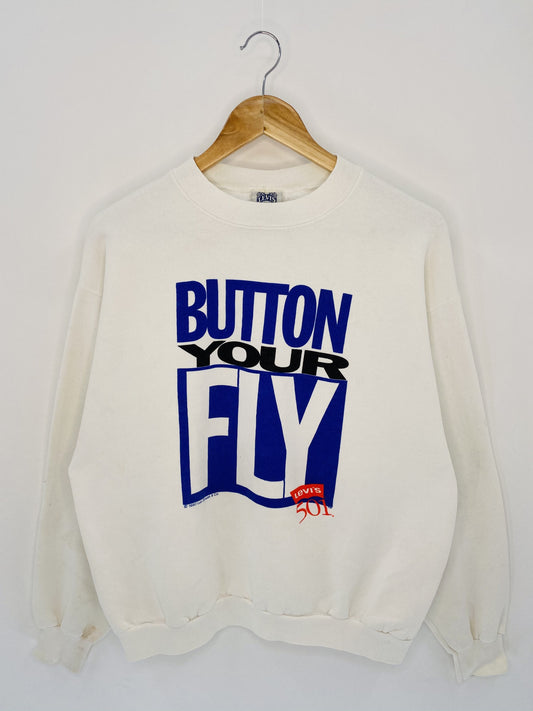 90's LEVI’S Made in USA Size L Vintage Sweat-shirt / A9678