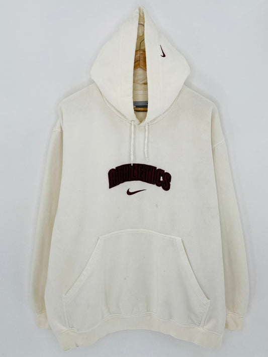 00' NIKE ATHLETICS Size XXL Vintage Hoodie Sweat-shirt   / 5943