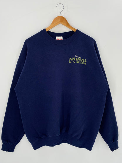 90’s DISNEY ANIMAL KINGDOM Made in USA Size XXL Vintage Sweat-shirt / K9862