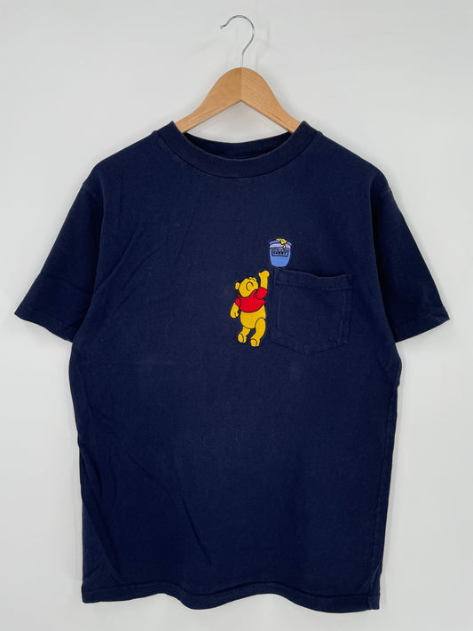 00' DISNEY WINNIE THE POOH Approx. Size XL Vintage T-Shirts / K3411