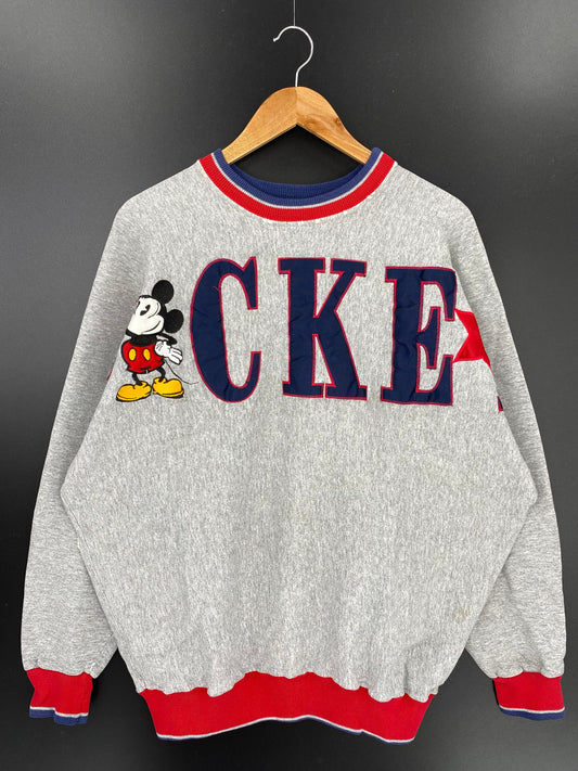 90's DISNEY MICKEY Size XL Vintage Sweat-Shirt/ A1003