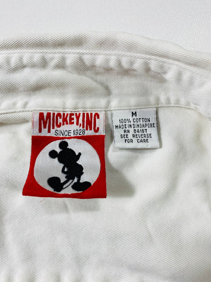 90's DISNEY Size M Vintage Button Down Long Sleeve Shirt / E1232