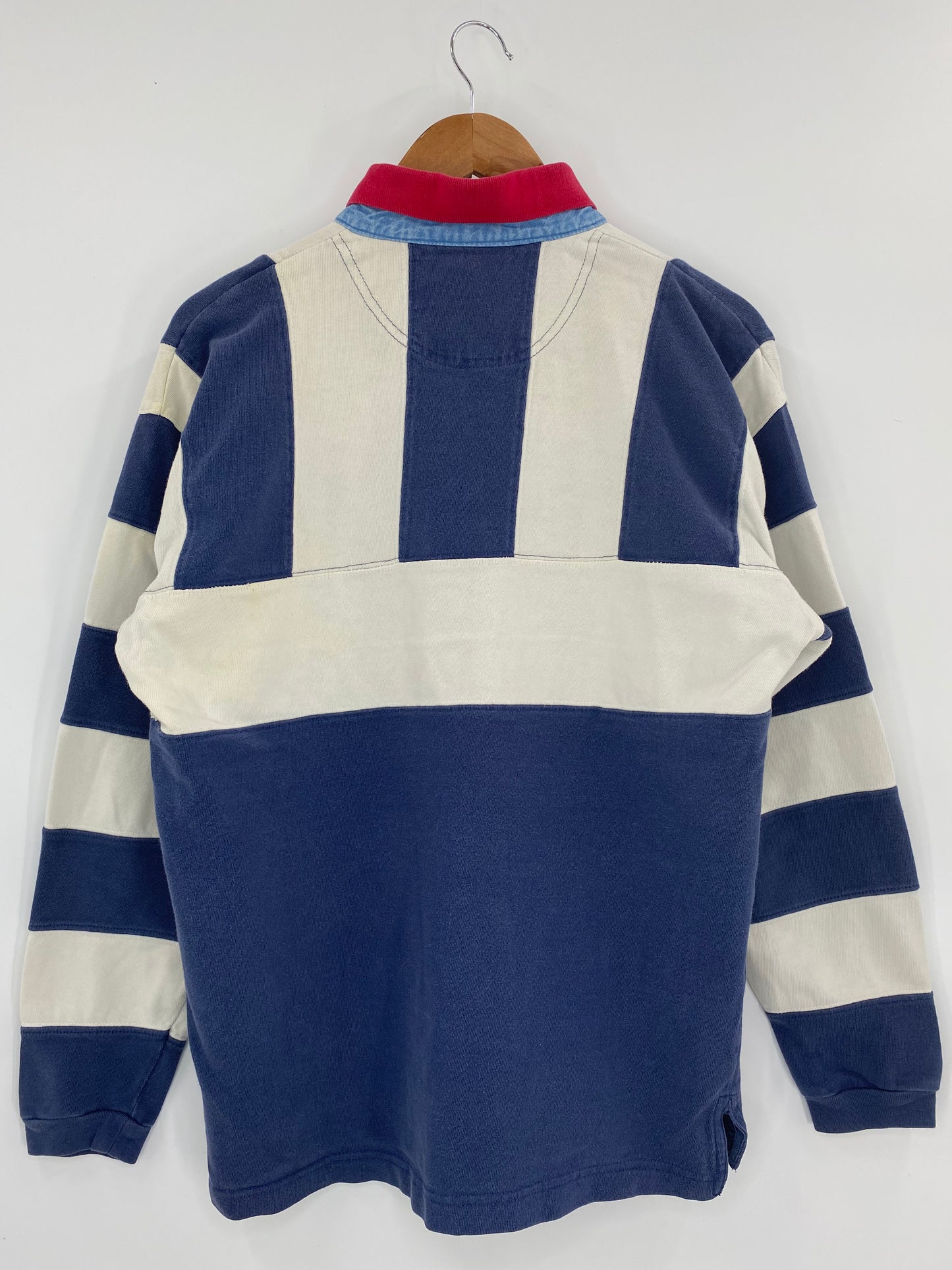 Vintage GUESS JEANS Size S-M Vintage Rugby-Shirt / K3996