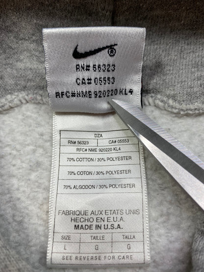 90's NIKE Made in USA Size L Vintage Hoodie Sweat-Shirt / 5706