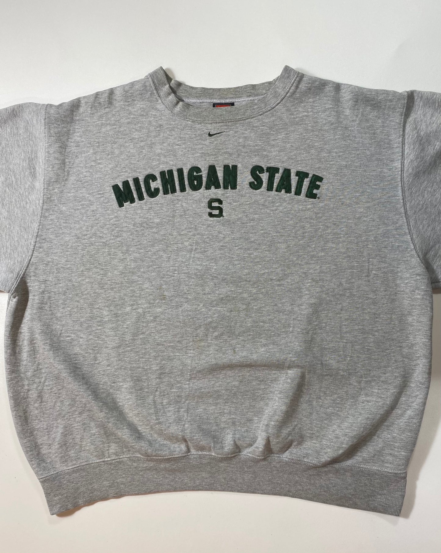 90s’ NIKE MICHIGAN STATE Size XL Vintage Sweat-shirt  / 6814