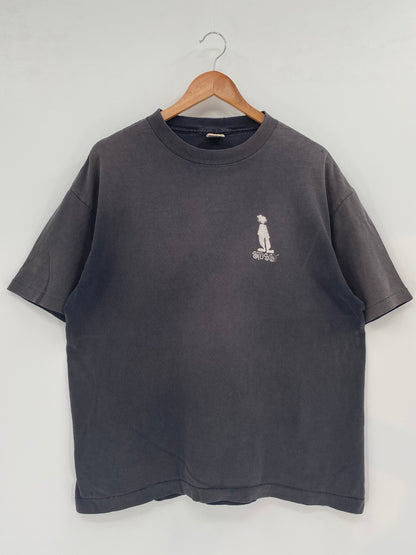 90’s STUSSY Made in USA Size XL Vintage T-Shirt / K2004