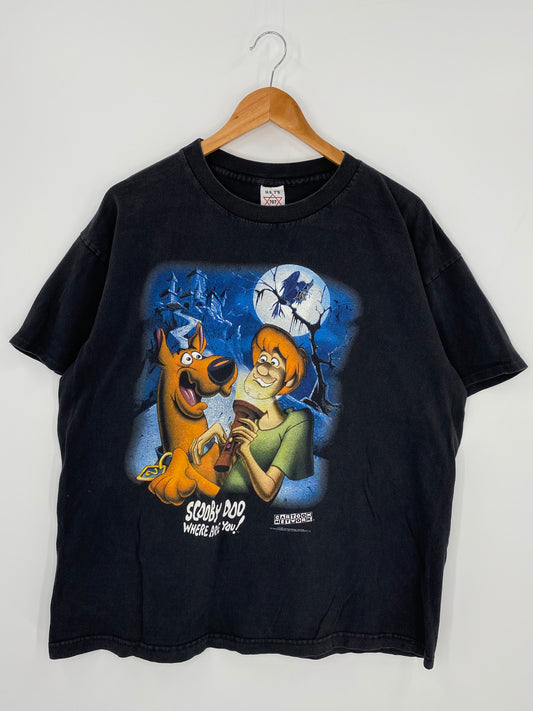 1996 SCOOBY DOO Size XL Vintage T-Shirt / K978