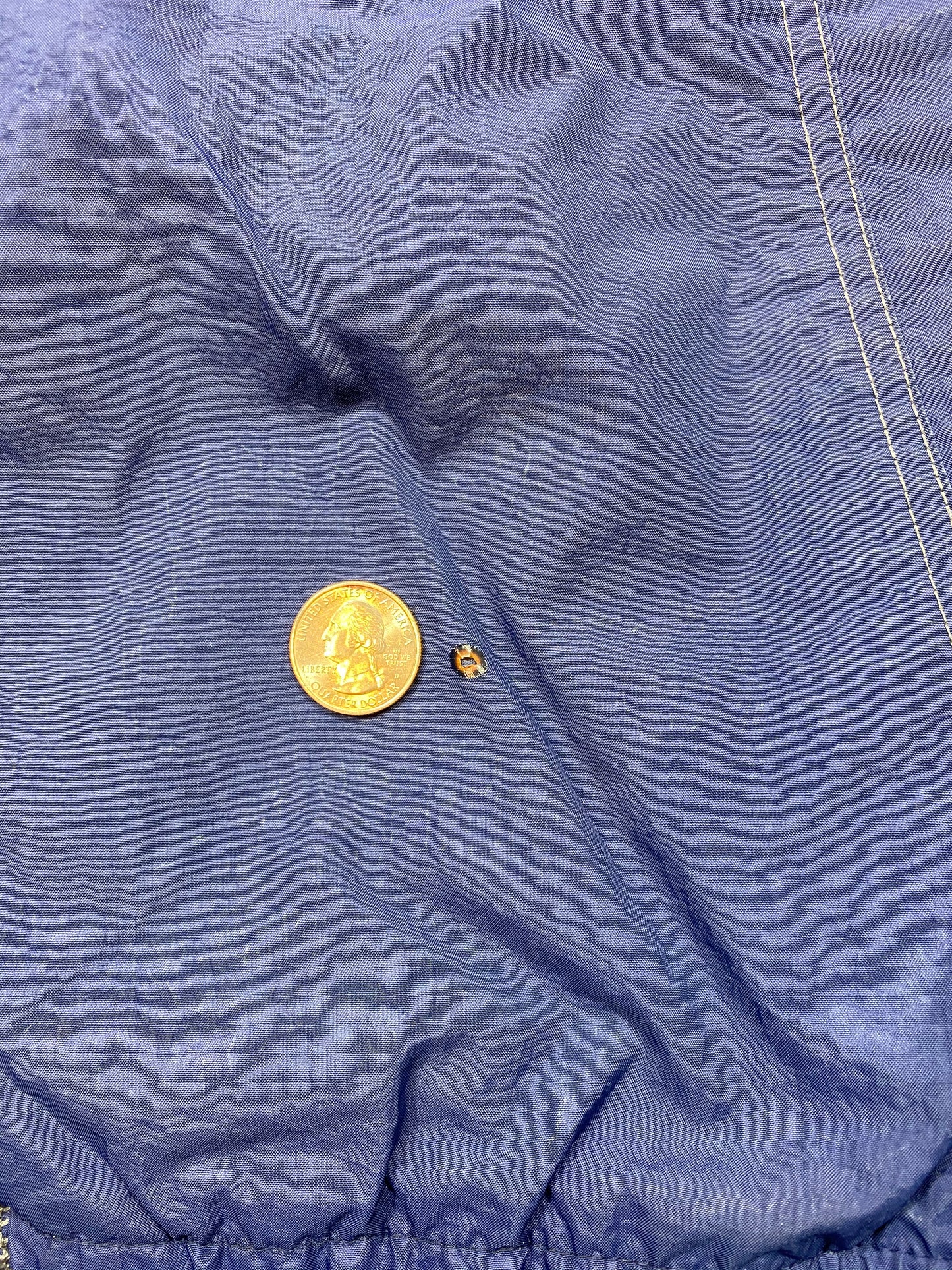 90's NIKE Zipper Size L Vintage Padded Nylon-Jacket / 5721